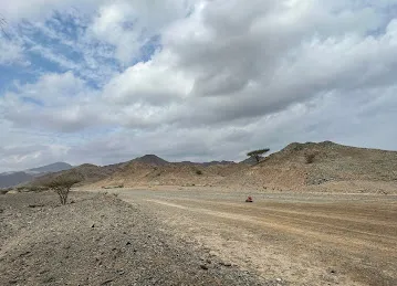 مكان جميل في وادي الحلو