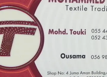 Mohammed touki textail trading llc