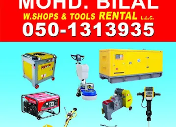 Mohd Bilal Work Shop & Tools Rental