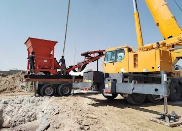 مواد بناء رمل و اسمنت