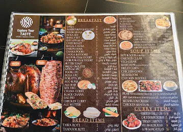 Naushi’s specials Chaat Corner