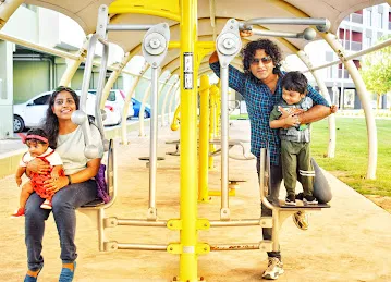 Outdoor gym al khail gate phase1