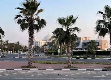 Parking and bench