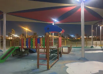 Playground next to mosque
