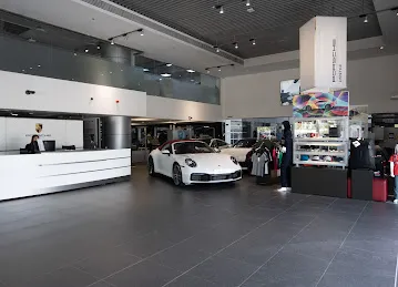 Porsche Centre Mussafah - New Cars and Used Cars Showroom