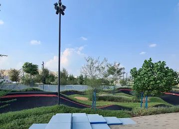 Pump Track at Masdar City by Velosolutions