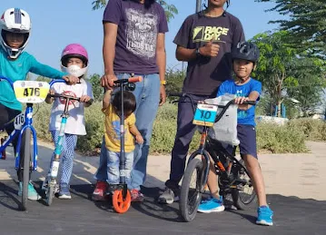 Pump Track at Masdar City by Velosolutions