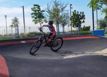 Pump Track at Masdar City by Velosolutions