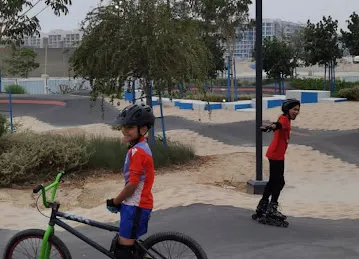 Pump Track at Masdar City by Velosolutions