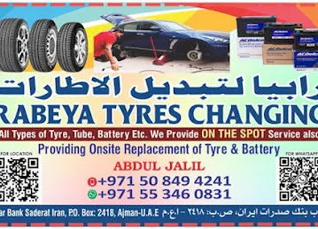 Rabeya Tyres Changing