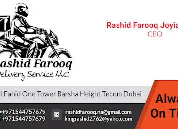 Rashid Farooq Delivery Services LLc