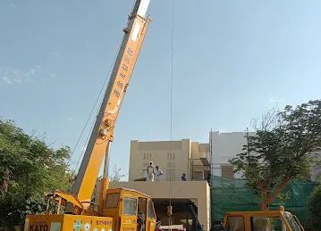 Rental mobile crane