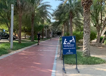 Running track on the Palm
