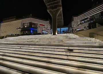 Running track on the Palm