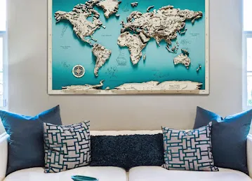 Sea More - Wooden Maps