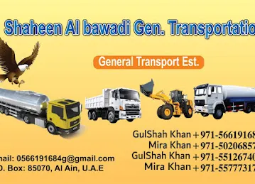 Shaheen Al bawadi gen. Transport