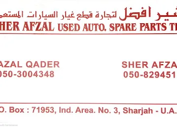 Sher Fazal used auto spare parts tr