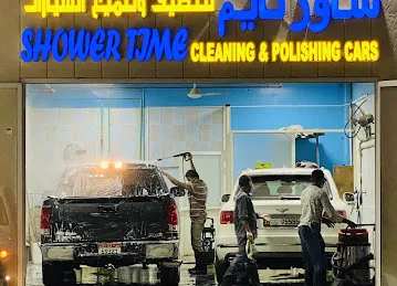 Shower time cleaning and Polishing cars
