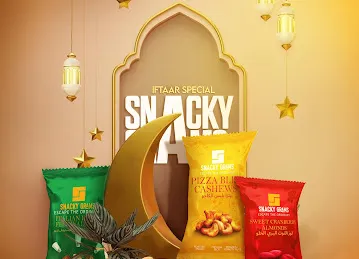 Snacky Grams Nuts - Flavoured Tasty Dry Fruits