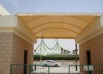 Tents and car parking