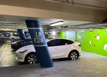 TESLA - Electric Car Charging Station