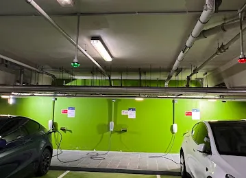 TESLA - Electric Car Charging Station