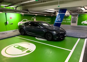TESLA - Electric Car Charging Station