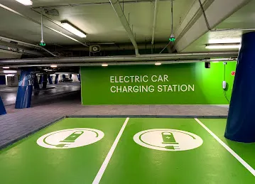 TESLA - Electric Car Charging Station