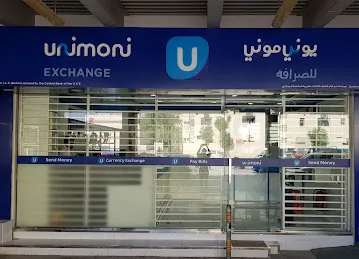 Unimoni Exchange LLC. Jebel Ali branch