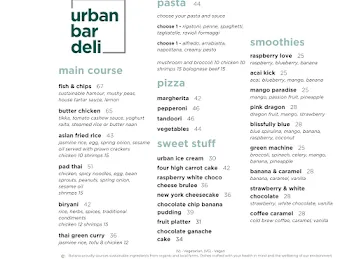 Urban Deli - Restaurant and Bar