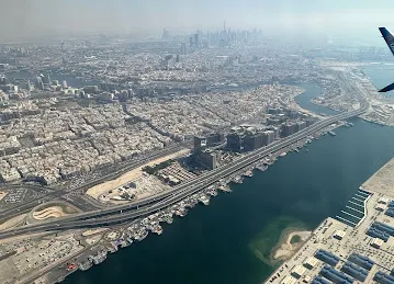 View of dubai sky line