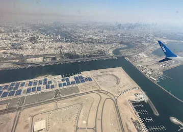 View of dubai sky line