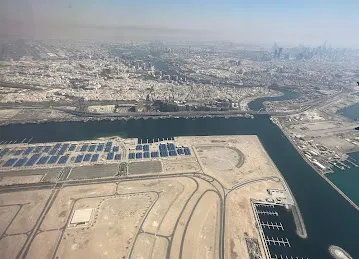 View of dubai sky line