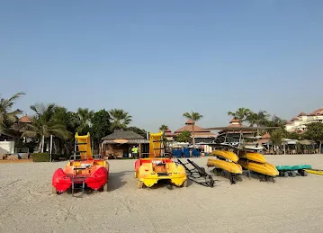 Water sports activities and scuba diving