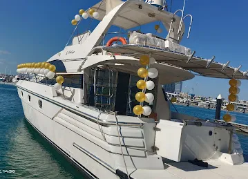 Yacht sunrise