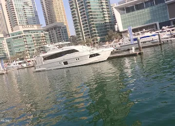 Yacht sunrise