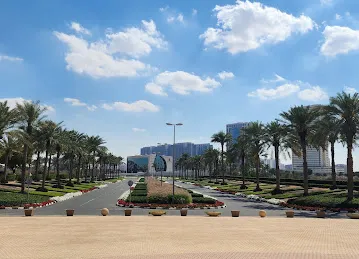 Zayed Uni Main Entrance Parking