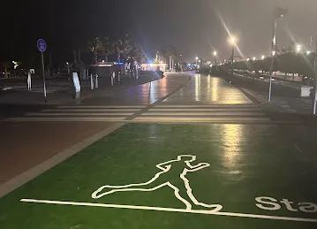 Zero Point Running Track
