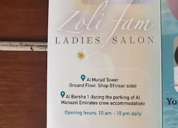Zoli fam ladies salon